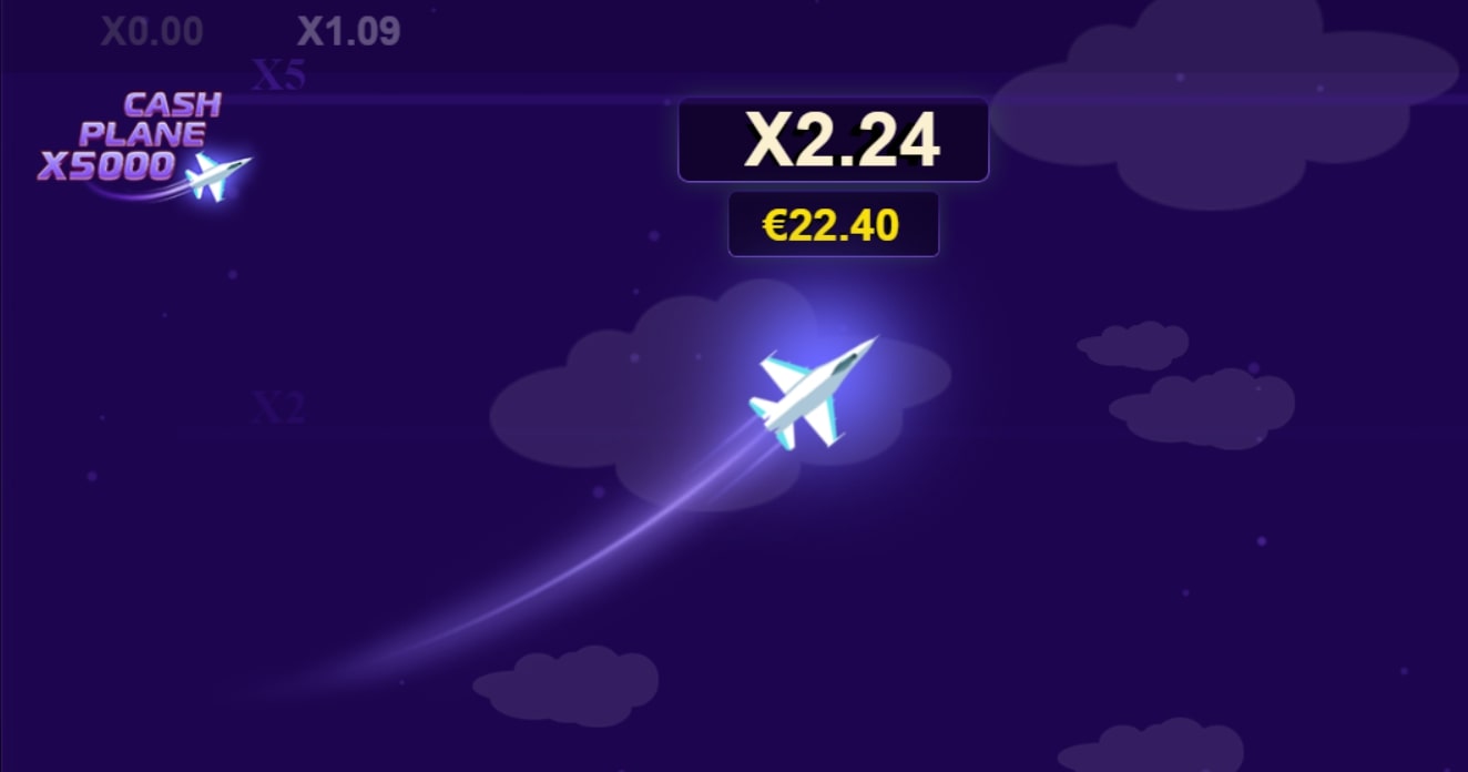 Riquezas do ceu o aguardam no Cash Plane X5000 da Playtech Origins